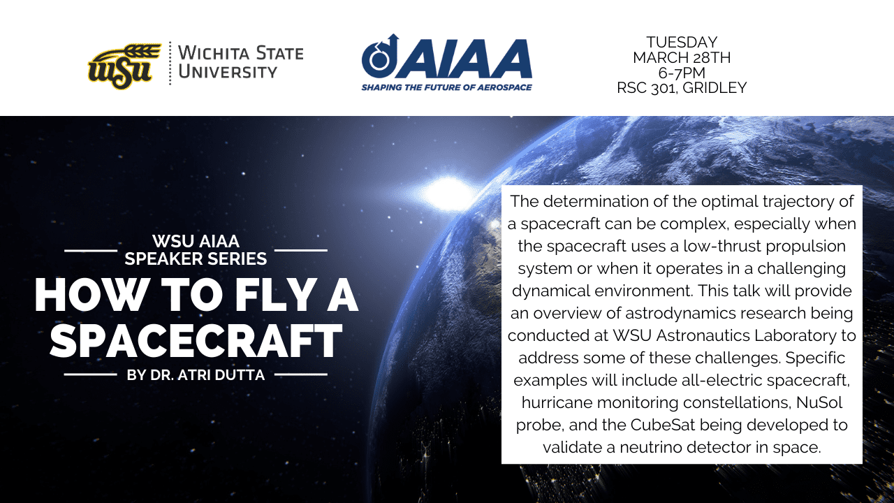 &#8220;How to Fly a Spacecraft&#8221; by Dr. Atri Dutta